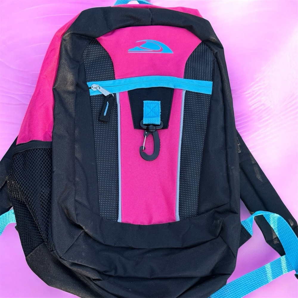 QUIKSILVER: VINTAGE COLORBLOCK DAYPACK 🔥 y2k Back2Scool
